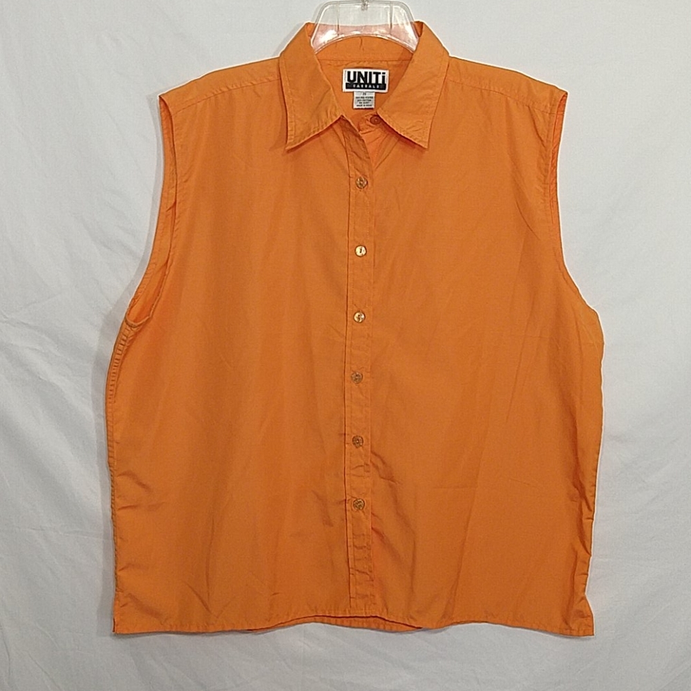 Uniti Casuals Sleeveless Button Collared Shirt - image 5
